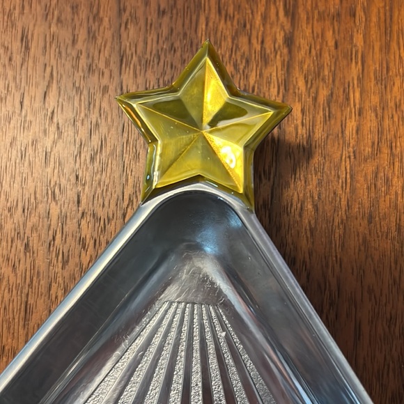 NIB Gorham Christmas in Color Tree Tray. - Picture 2 of 7